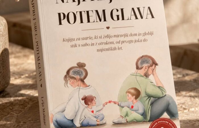 Leja Mahnič: knjiga – Najprej srce, potem glava