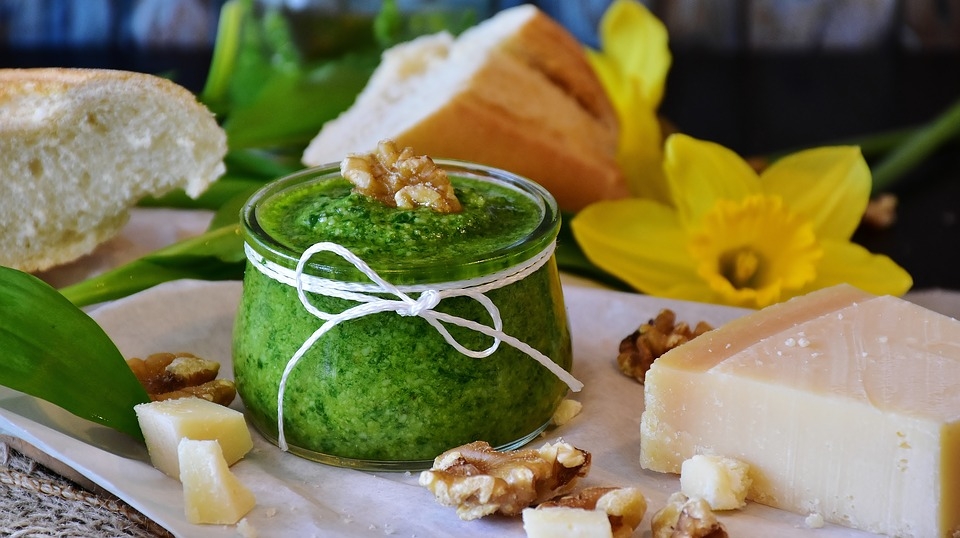 Čemažev pesto.